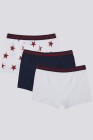 U.S Polo Us1378-V2 3'Lü Erkek Çocuk Boxer